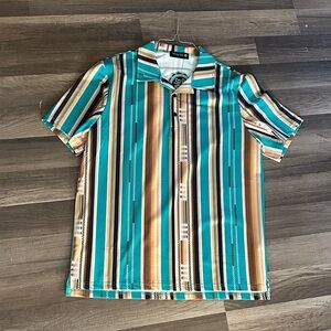 Striped Multicolor Polo Shirt